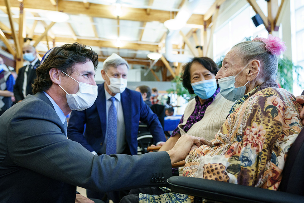 Trudeau & resident