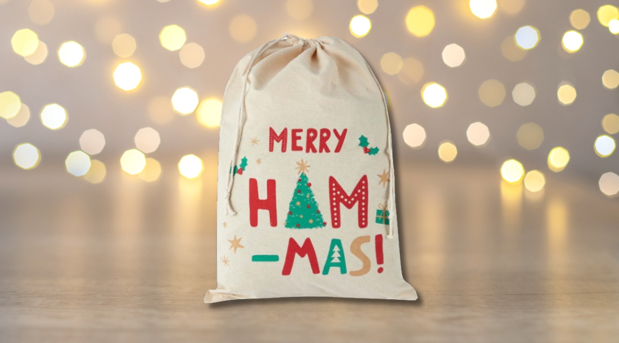 Merry Ham mas Australian Kmart removes Christmas ham bag from